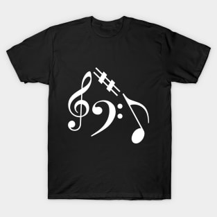 Invert music note T-Shirt